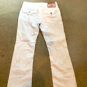 White True Religion Jeans 34 waist